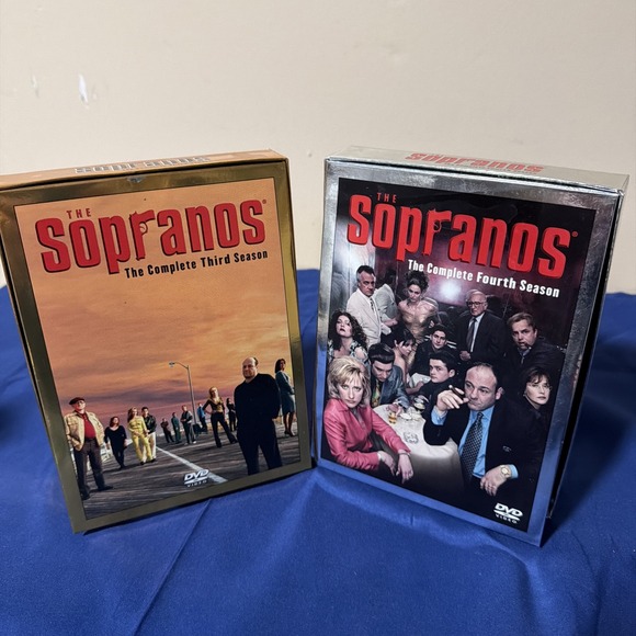 Other - Sopranos DVD Season 3 Three 4 Four Box Set HBO Video Series RARE